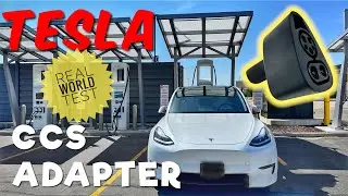 Tesla CCS Adapter REAL WORLD TEST