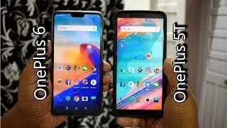 OnePlus 5T vs OnePlus 6 (Android 8.1) SPEED TEST!!