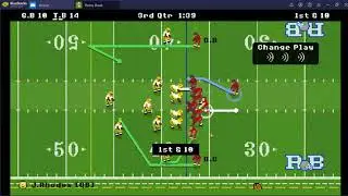 Green Bay quest for the RETRO BOWL Season 1 NFC Playoff 2