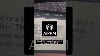 AIPRM for ChatGPT| Chrome Extension 