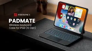 PadMate: Wireless Keyboard Case for iPad 10th Gen!