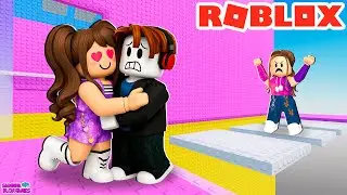 I FELL IN LOVE WITH A BOY IN THE HUG TOWER 😍 ROBLOX