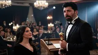 Cenk Torun's words about Mahassine while accepting the award brought Mahassine to tears.