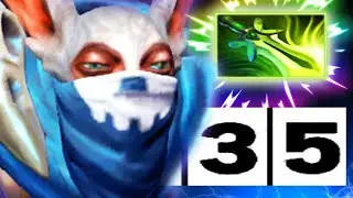 ПРОТОЩИЛ В ОДИНОЧКУ С РУИНЕРАМИ НА МИПО 7.35 | average 4500 rmm | Meepo Dota 2