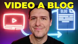Convierte Videos en Artículos SEO Optimizados Instantáneamente con VideoToBlog