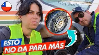 😨 We had a flat tire in the most dangerous area of ​​Chile ⚠️ We arrived in Bahía Inglesa