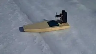 Air Boat? No - Ice Boat!