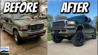 I LIFTED MY 2000 FORD EXCURSION! (6