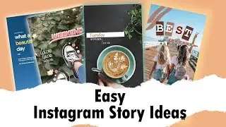 5 Easy Instagram Story Ideas | Trick Insta story