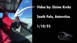 Come ride in a Pisten Bully at the South Pole!