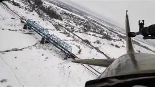 The "Pilot" movie shooting - IL-2 flight - rear view