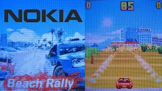Beach Rally JAVA GAME -RARE VERSION! (Nokia 101)