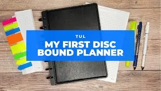 Setting up the TUL Disc Bound Planner Custom Note-Taking System
