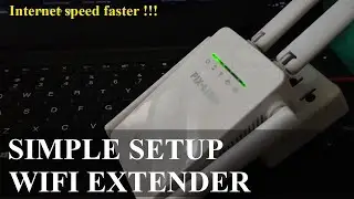 How to Setup WIFI Range Extender | Cara setting WIFI Extender