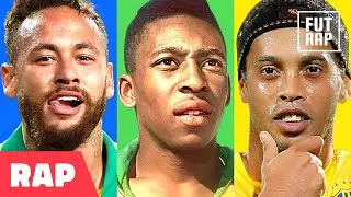 ♫ RAP DOS 10 MELHORES JOGADORES BRASILEIROS DA HISTÓRIA