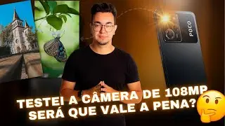 TESTE REAL DAS CÂMERAS! Vale a pena comprar o XIAOMI POCO 5x Pro?
