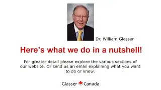 Glasser Canada in a Nutshell