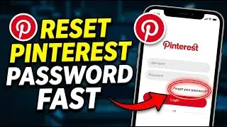 How to reset Pinterest password without phone - Easy Fix