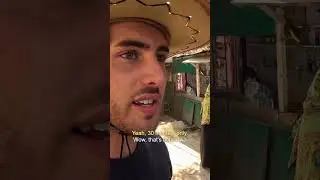 Luke Damant hikes at the mountain in Bangladesh 🇧🇩 #shorts