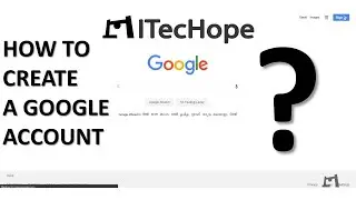 How To Create A Google Account