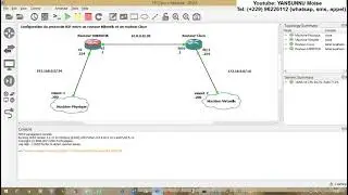 Mikrotik-Cisco:  Configuration du protocole RIP dans GNS3 avec routeur Cisco et Mikrotik