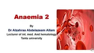 Lecture 3 anaemia part 2 (internal medicine)