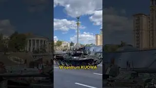 Rosyjskie czołgi na ulicach KIJOWA 🇺🇦 #shorts #ukraina