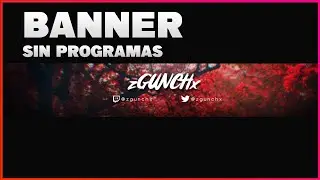 💥​COMO HACER UN BANNER SIN PROGRAMAS | GRATIS 2024💥​