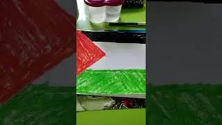 рисунок флага Палестина 🇵🇸