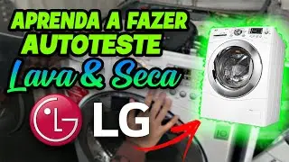 COMO FAZER O AUTOTESTE/RESET LAVA E SECA LG (MUITO FÁCIL)