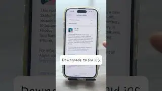 ✅How to Downgrade to Old / Unsigned iOS Version? Tips Here!