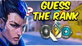 RADIANT Player Tries to Guess YOUR Valorant Rank...