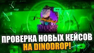 ПРОВЕРКА НОВЫХ КЕЙСОВ НА DinoDrop | ВЫБИЛ НОЖ ЗА 12 000 РУБЛЕЙ С НОВОГО КЕЙСА НА ДИНОДРОП!!!