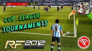 Real Football 12 Mobile ( Original ) - Cup, League & Tournaments Available | Android Real Football