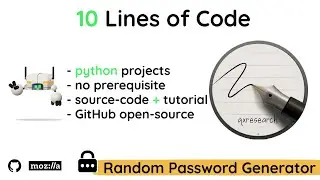 Random Password Generator App #python | #qxresearch