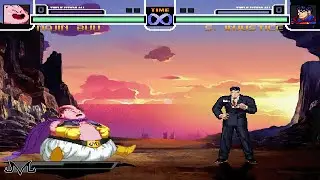 MAJIN BUU 🔴 VS 🔴  SUPERMAN INUSTICE | EPIC FIGHT | MUGEN |