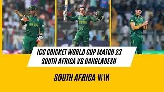 South Africa vs Bangladesh| World Cup match 23|#bangladesh #southafrica #savban #BAN #cwc2023