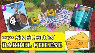 BROKEN Skeleton Barrel Clone Cheese 💀 🧀