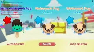 ABRINDO PET'S WATERPARK (UPDATE 03/06/23) - RACE CLICKER🏆 ROBLOX !
