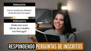 Tirando suas DÚVIDAS sobre PORTUGAL 🇵🇹