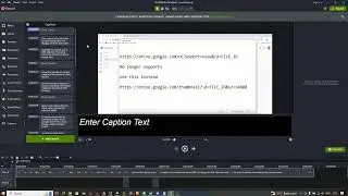 How to generate video subtitle using Camtasia