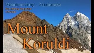 Climbing Koruldi peak in Svanetia