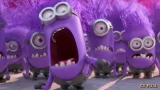Purple Minion Angry Moment - Despicable me (2013) Hd