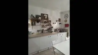 Painting with Nicola - shows you her NEW studio