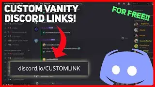 How to get a VANITY URL of your server FOR FREE!
