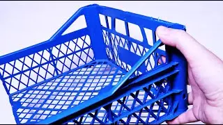 Больше пластмассовые ящики НЕ ВЫБРАСЫВАЮ! Делаю самоделки для мастерской