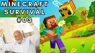 TALVEZ O VÍDEO MAIS ENGRAÇADO DESSE CANAL | MINECRAFT SURVIVAL #03