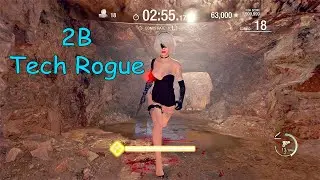 RE4: Mercenaries - 2B (NieR) Tech Rogue Gameplay