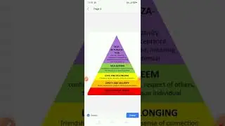 Maslow hierarchy of needs | #shorts #youtubeshorts