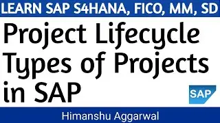Project Lifecycle and Type of Project in SAP | Different Types of Projects in SAP